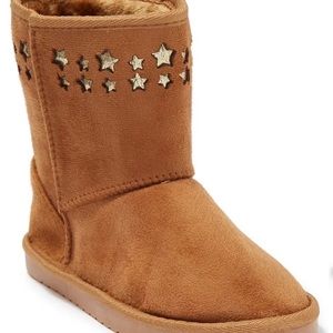 Girls microsuede winter boot